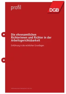 Leitfaden für ehrenamtliche Arbeitsrichter